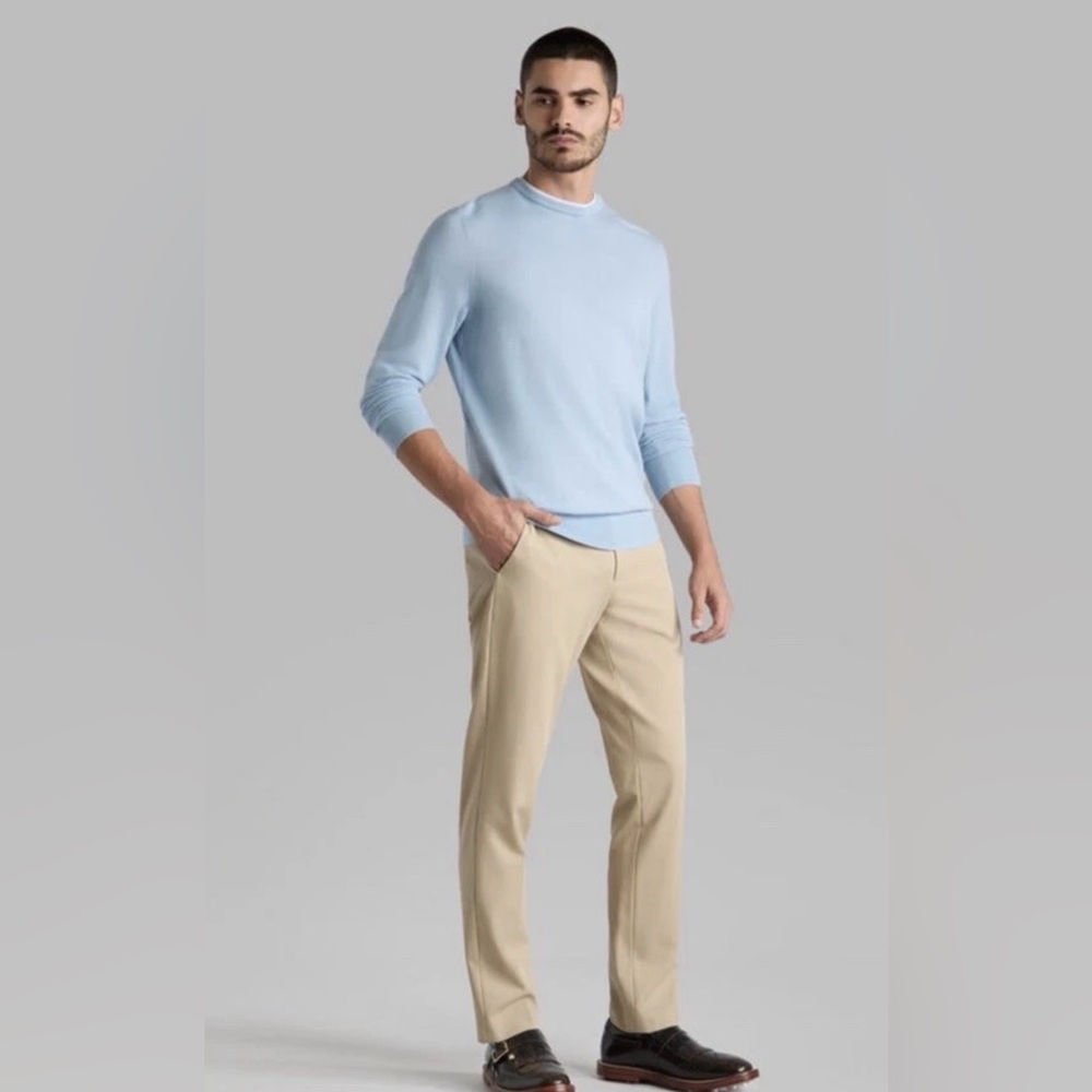 G/FORE G4 Khaki Dune Pants 100% Italian Wool 30x35 $395 NWT